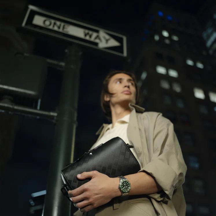 Montblanc watch 1858 Ice Sea Automatic Date 41mm green automatic steel 129373 - Capodagli 1937