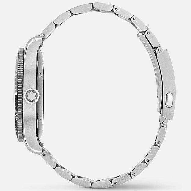 Montblanc horloge 1858 Iced Sea Automatic Date 41mm grijs automatisch staal 130793 - Capodagli 1937