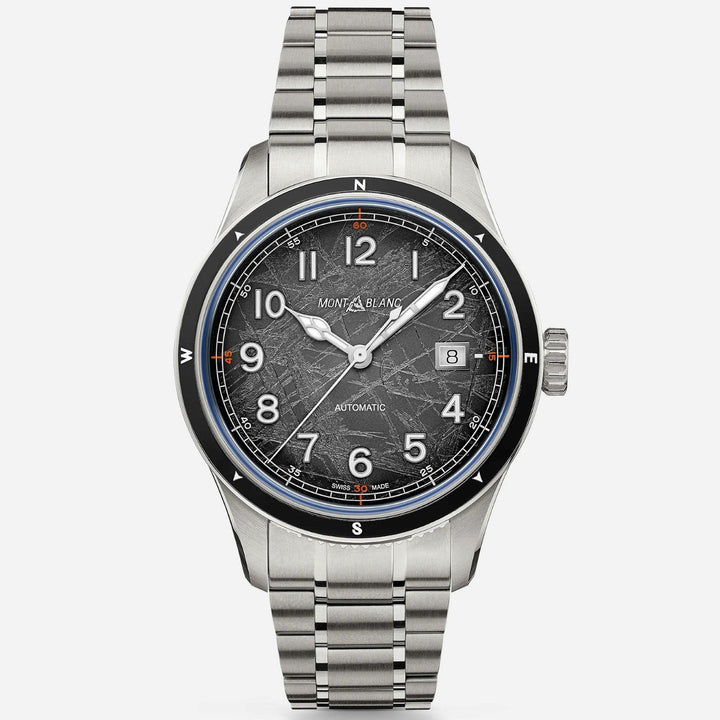 Montblanc Uhr Montblanc 1858 Automatic Date 0 Oxygen The 8000 41 mm grauer Automatikstahl 130984 – Capodagli 1937