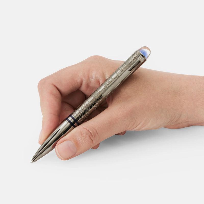 Montblanc Kugelschreiber Starwalker Spaceblue Metal 130221 - Capodagli 1937