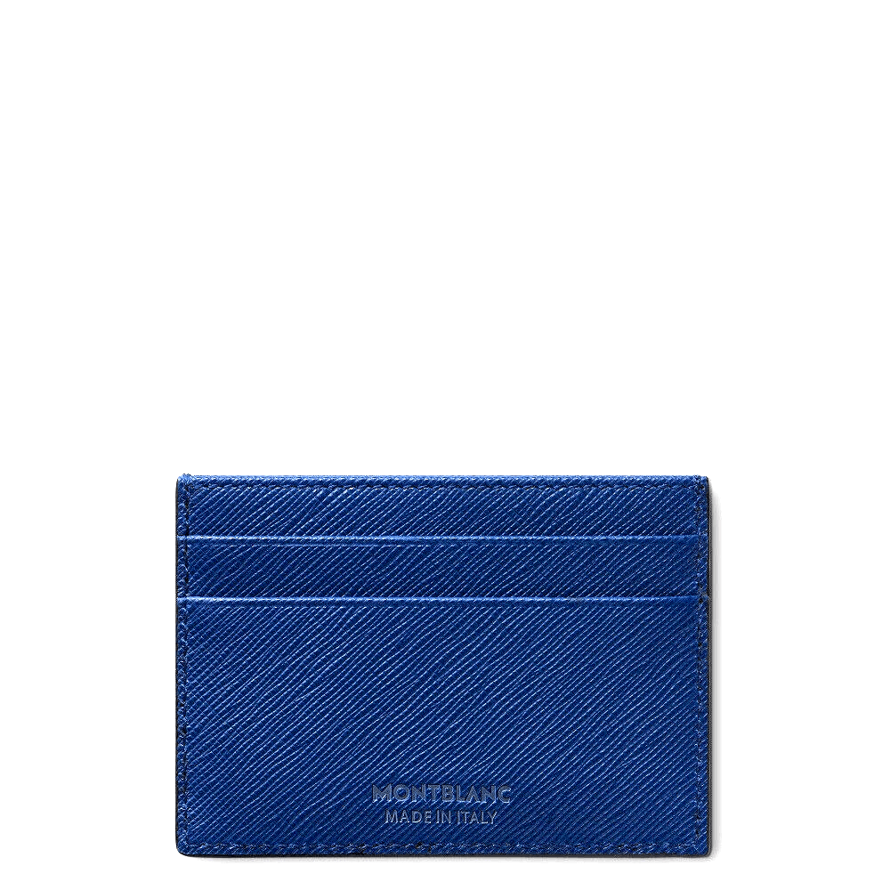 Montblanc držák na karty 5 přihrádek Montblanc Sartorial modrý 130814 - Capodagli 1937