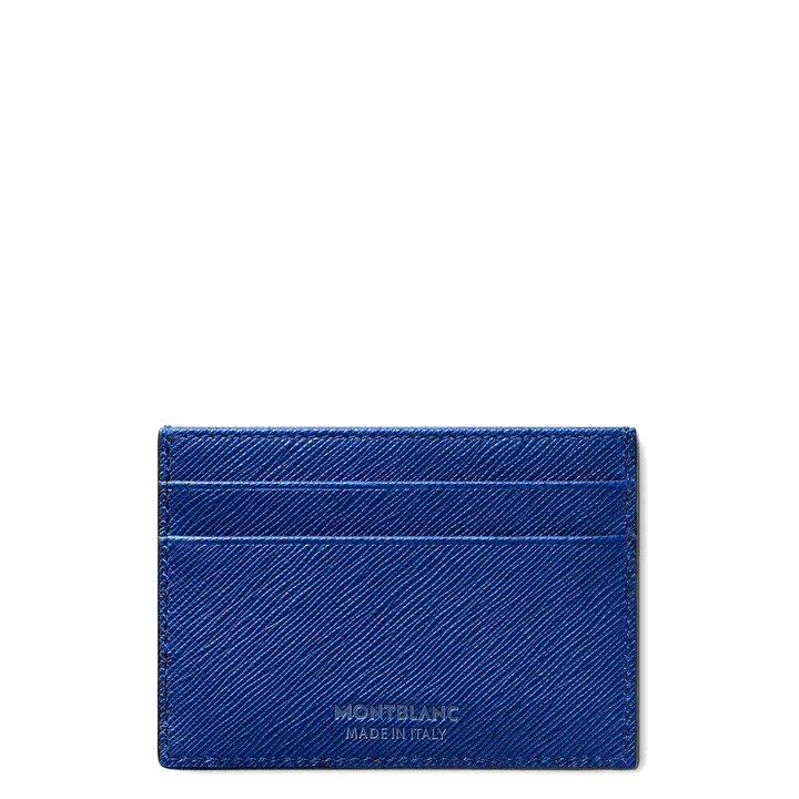 Montblanc držák na karty 5 přihrádek Montblanc Sartorial modrý 130814 - Capodagli 1937
