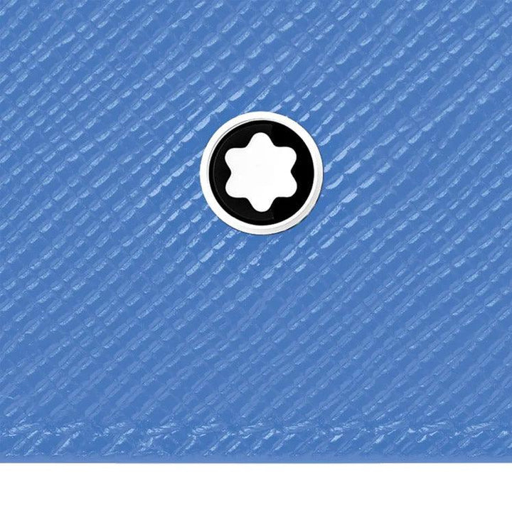 Montblanc porta carte 5 scomparti Sartorial Dusty Blue 198245 - Capodagli 1937