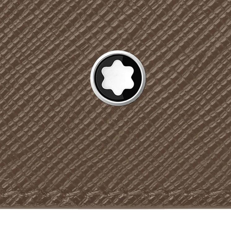 Montblanc kaarthouder 5 vakken Sartorial bruin 198243 - Capodagli 1937