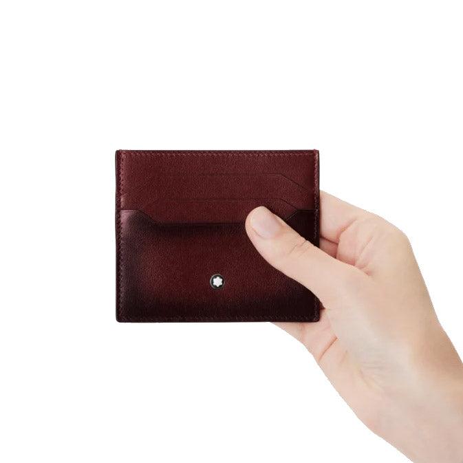 Tarjetero Montblanc 6 compartimentos Meisterstück burdeos 131685 - Capodagli 1937