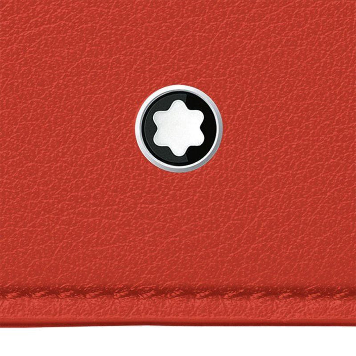 Porte-cartes de crédit Montblanc 6 compartiments Montblanc Corail doux 198035 - Capodagli 1937