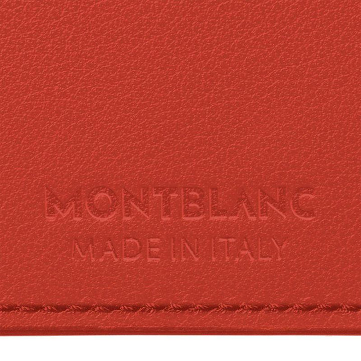 Porte-cartes de crédit Montblanc 6 compartiments Montblanc Corail doux 198035 - Capodagli 1937
