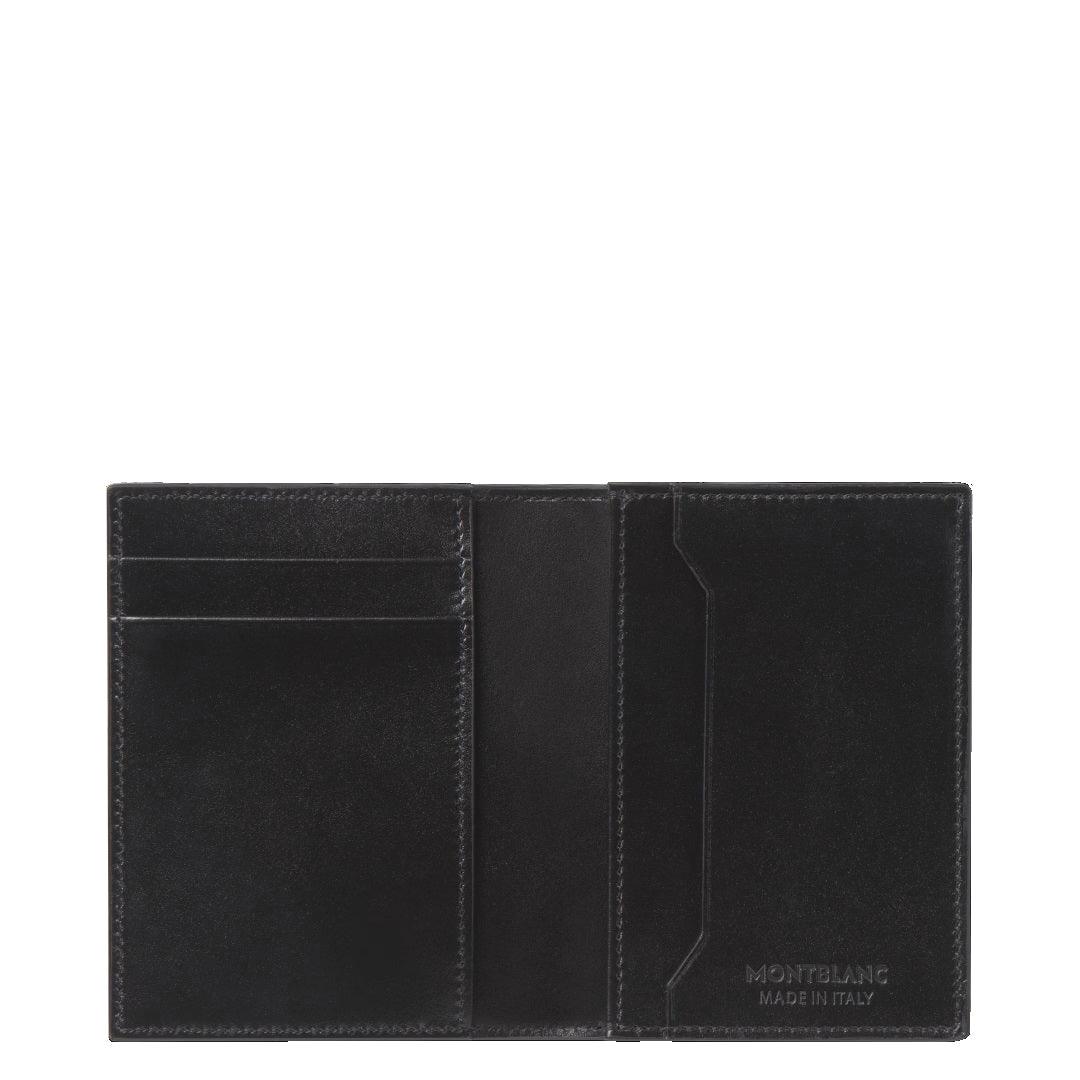 Montblanc Meisterstück card holder 4 compartments black 198321 - Capodagli 1937