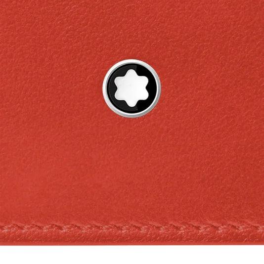 Tarjetero Montblanc Trio Soft 4 compartimentos coral 198123 - Capodagli 1937