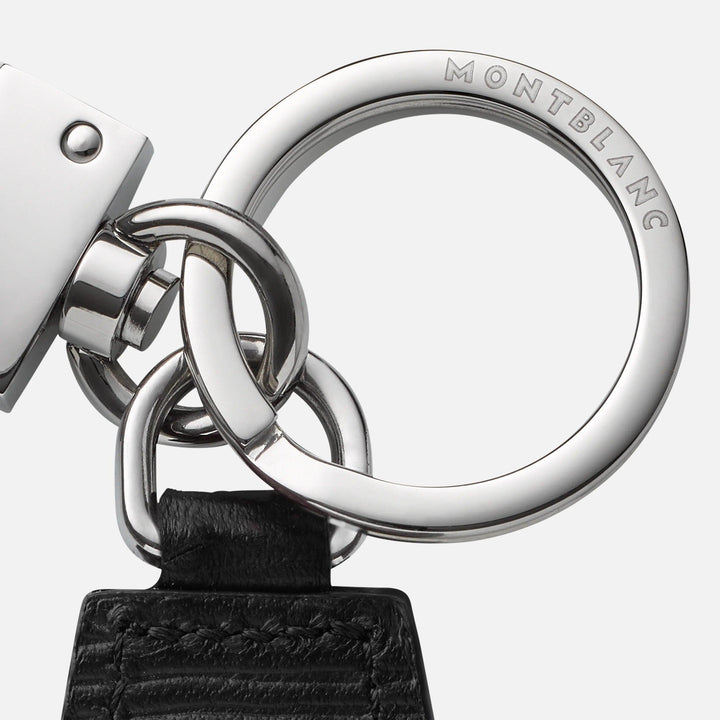 Montblanc rautenförmiger Schlüsselanhänger Meisterstück 4810 schwarz 130932 - Capodagli 1937