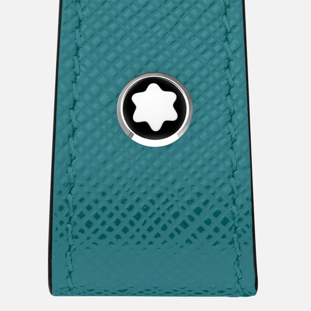 Montblanc nyckelring med Sartorial turkos slinga 131738 - Capodagli 1937