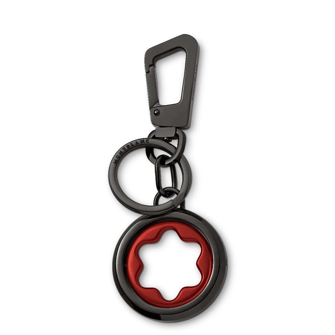 Montblanc nyckelring Spinning Emblem Bk/Rd 131107 - Capodagli 1937