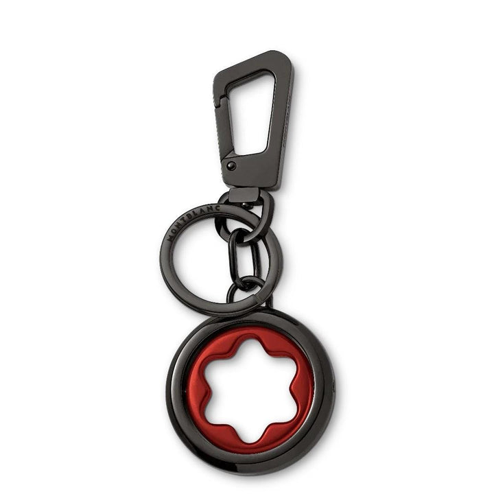 Montblanc Schlüsselanhänger Spinning Emblem Bk/Rd 131107 – Capodagli 1937