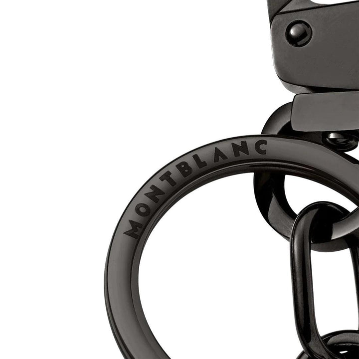 Montblanc Schlüsselanhänger Spinning Emblem Bk/Rd 131107 – Capodagli 1937