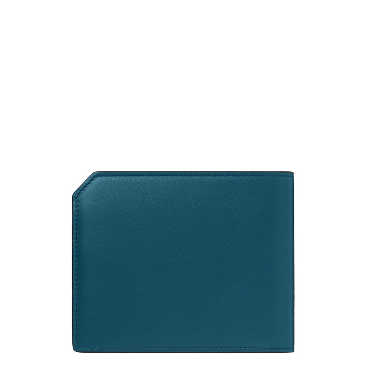 Cartera Montblanc 6 compartimentos Meisterstück Selection Soft teal 131242 - Capodagli 1937