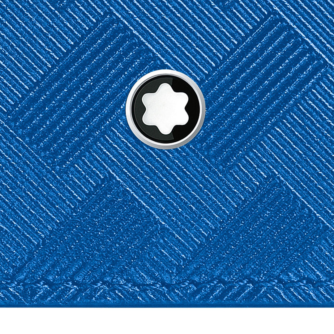 Montblanc compacte portemonnee 6 vakken Montblanc Extreme 3.0 Atlantic Blue 130233 - Capodagli 1937