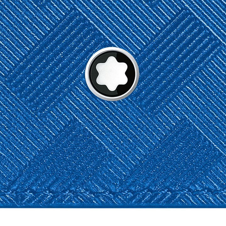 Montblanc compacte portemonnee 6 vakken Montblanc Extreme 3.0 Atlantic Blue 130233 - Capodagli 1937