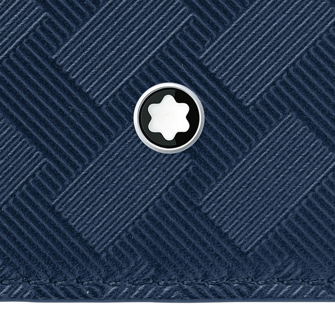 Montblanc Extreme peněženka 6 přihrádek modrá 198063 - Capodagli 1937