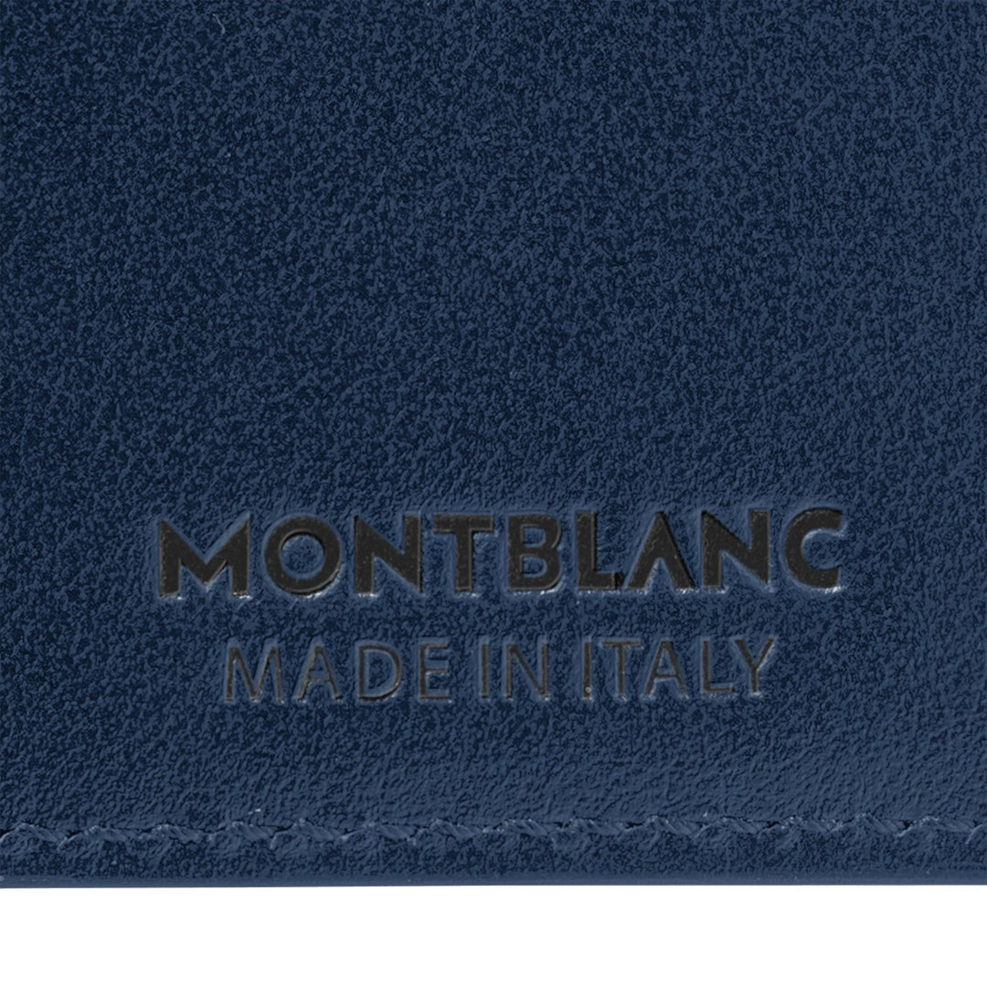 Montblanc Extreme peněženka 6 přihrádek modrá 198063 - Capodagli 1937