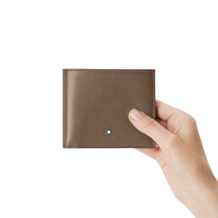 Cartera Montblanc Meisterstück 8 compartimentos masilla 198309 - Capodagli 1937