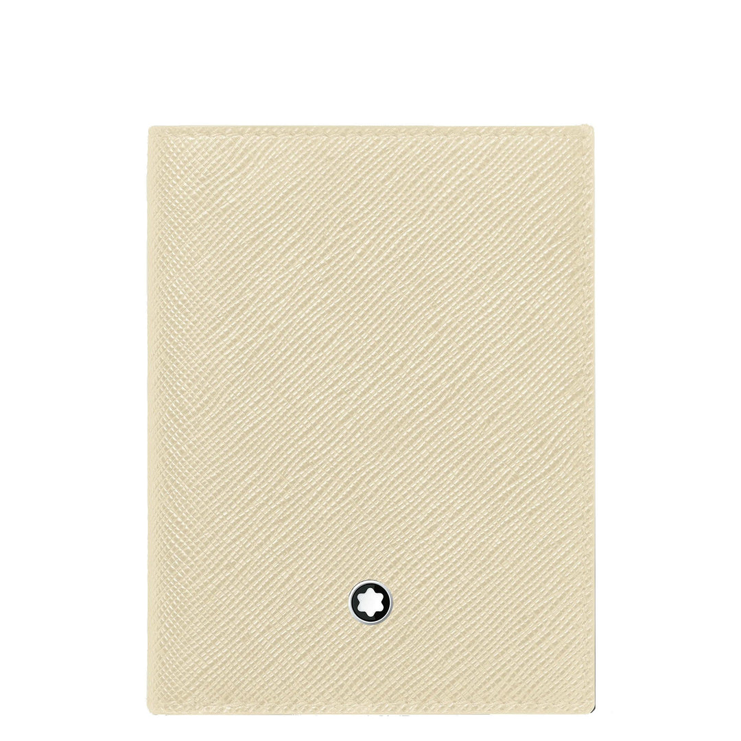 Montblanc mini portemonnee 4 vakken Montblanc Sartorial ivoor 130837 - Capodagli 1937
