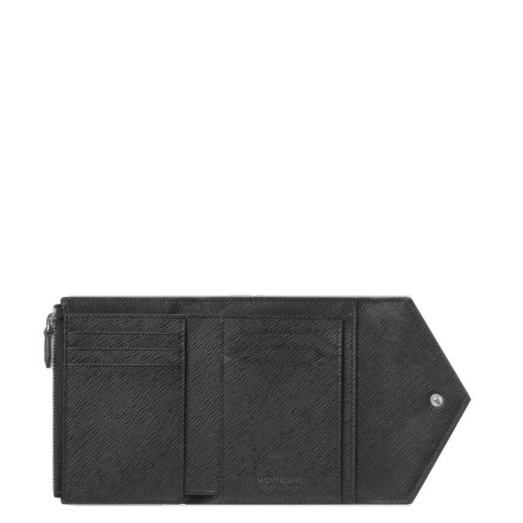 Cartera Montblanc Trio Sartorial 6 compartimentos negro 198225 - Capodagli 1937
