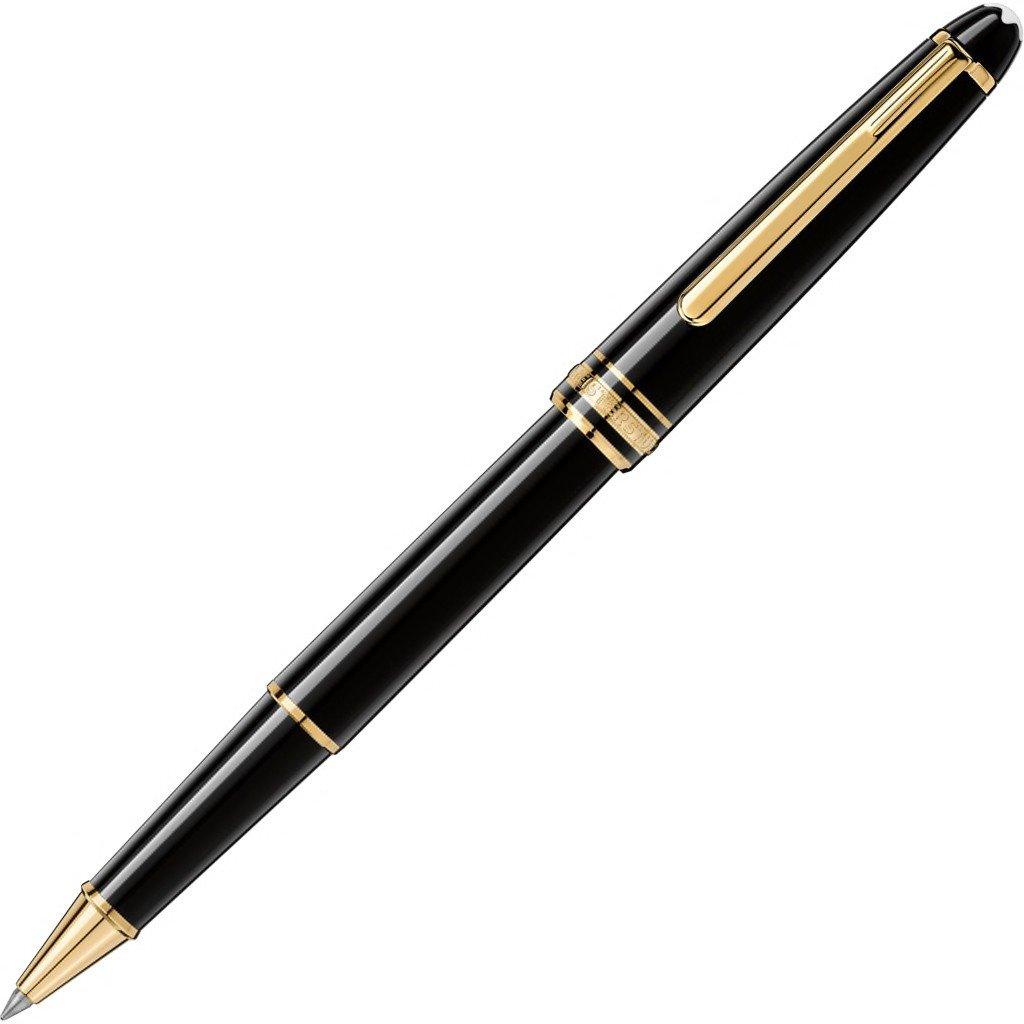 Montblanc Roller Meisterstück Gold-Coated Classique 12890 - Capodagli Jewellery