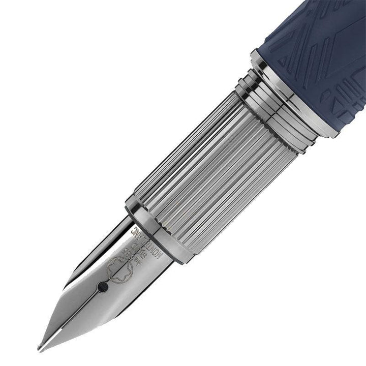Stylo plume Montblanc Starwalker Spaceblue pointe Doué M 130215 - Capodagli 1937