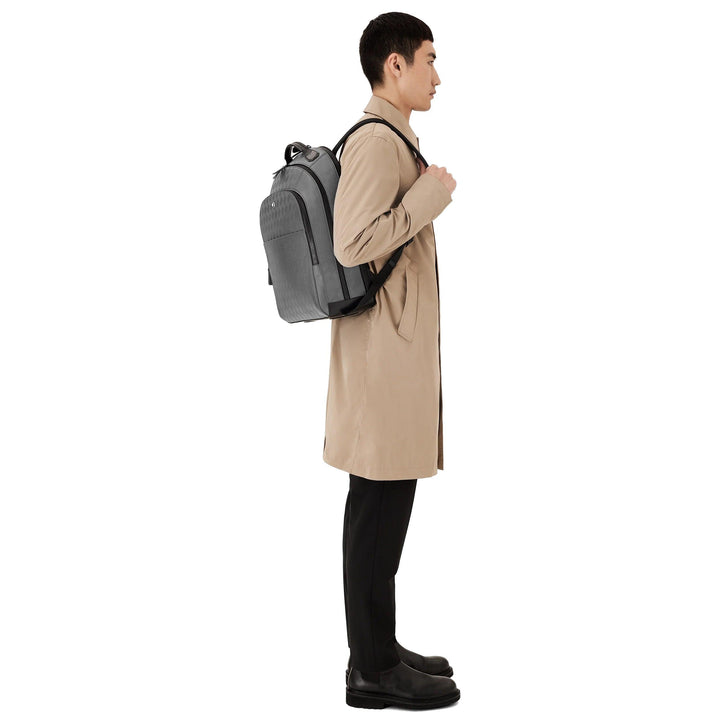 Montblanc large backpack 3 compartments Extreme 3.0 gray 131749 - Capodagli 1937