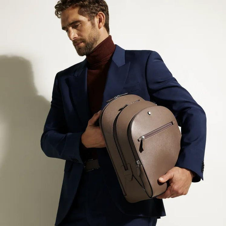 Montblanc Medium Sartorial Rucksack mit 3 Fächern 198125 - Capodagli 1937