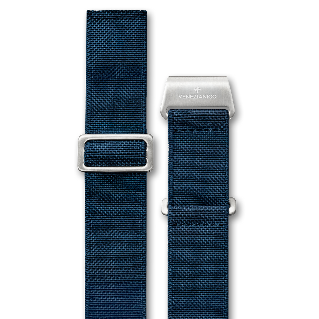 Venezianico nylon szíj 22mm - kék