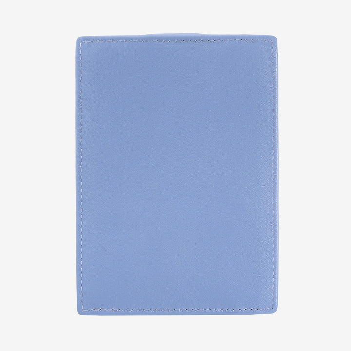 DUDU Tarjetero Slim de Piel Multicolor para Hombre y Mujer con 9 Ranuras y Cierre de Seguridad