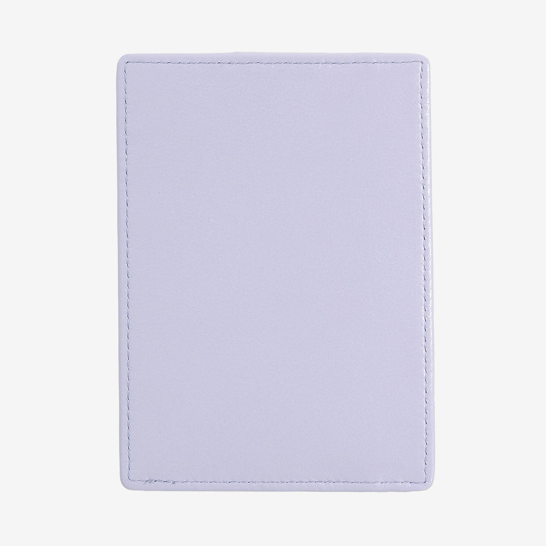 DUDU Tarjetero Slim de Piel Multicolor para Hombre y Mujer con 9 Ranuras y Cierre de Seguridad