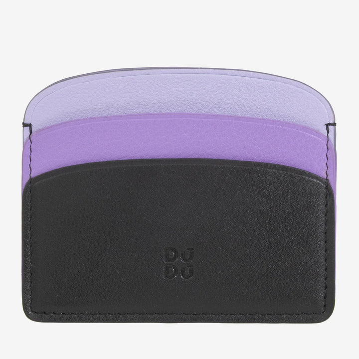 DUDU Thin Credit Card Holder in Soft Leather, Card Holder, Document Holder, Pocket Plate, Slim Design, Colorful