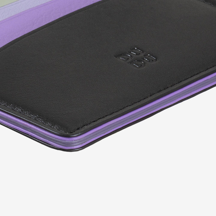 DUDU Thin Credit Card Holder in Soft Leather, Card Holder, Document Holder, Pocket Plate, Slim Design, Colorful