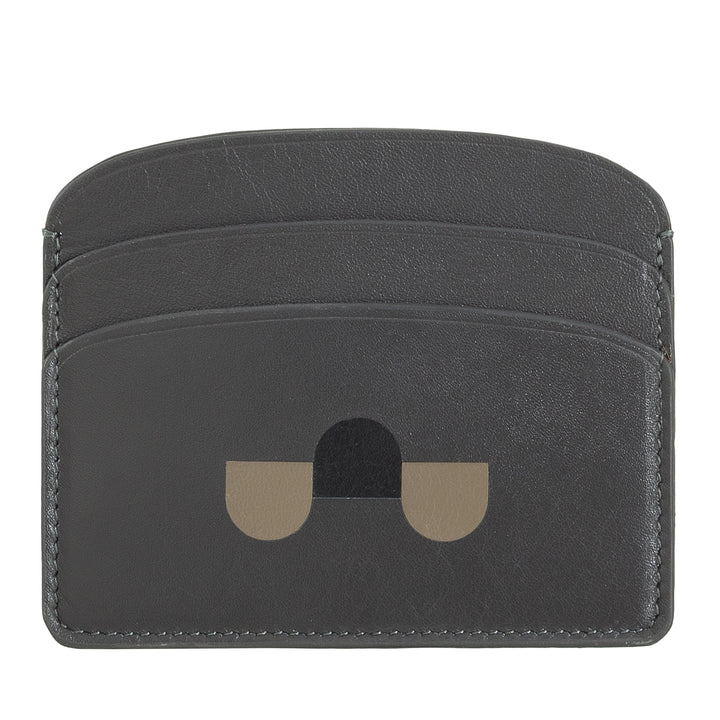 DUDU Thin Credit Card Holder in Soft Leather, Card Holder, Document Holder, Pocket Plate, Slim Design, Colorful