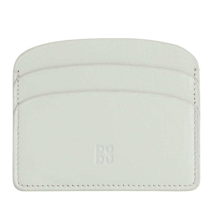 DUDU Thin Credit Card Holder in Soft Leather, Card Holder, Document Holder, Pocket Plate, Slim Design, Colorful