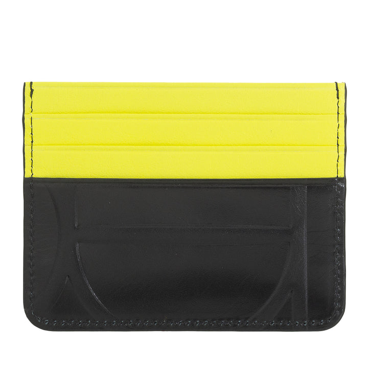 DUDU Tarjetero de piel estampada, tarjetero compacto y delgado de bolsillo, ligero, elegante y funcional, perfecto para bolsillo o bolso