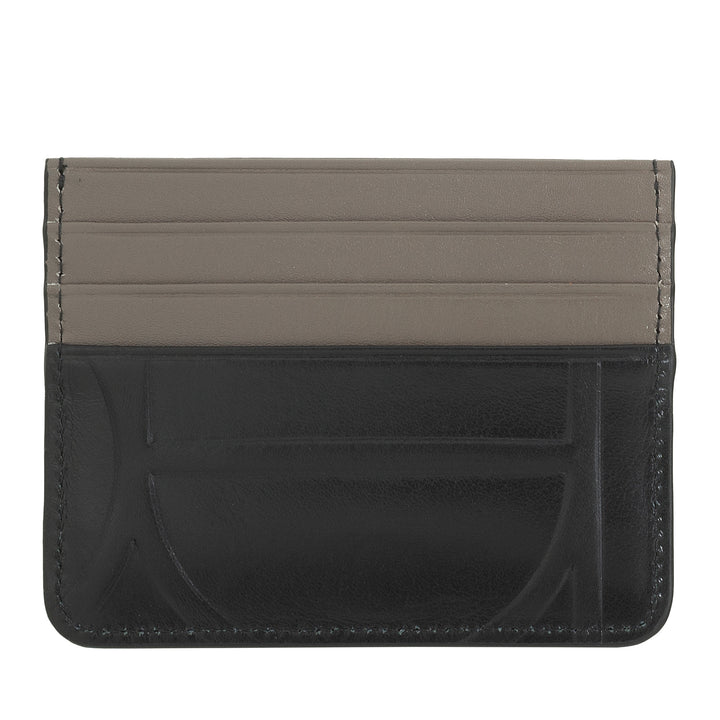 DUDU Printed Leather Credit Card Holder, Compact and Pocket-sized Slim Card Holder - Lightweight, Elegant and Functional, Perfect for Pocket or Bag