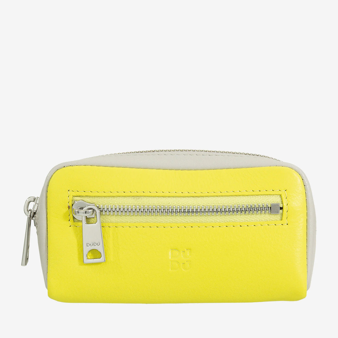 Colorful unisex key ring in genuine calf leather by DUDU