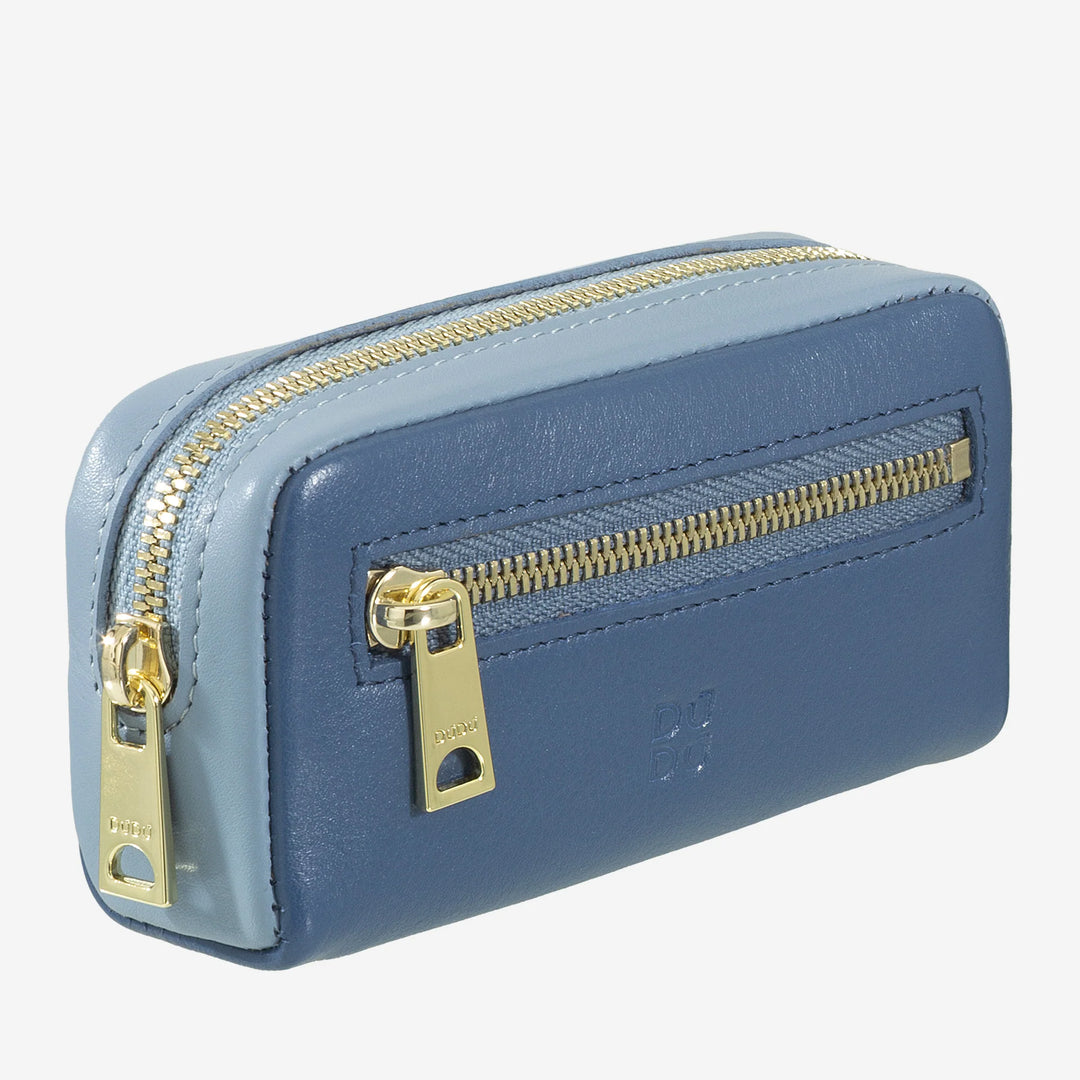 Värikäs DUDU unisex-avaimenperä aitoa vasikan nahkaa