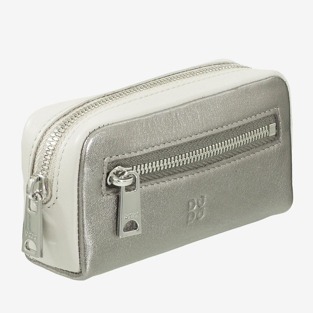 Kleurrijke unisex sleutelhanger van echt kalfsleer van DUDU