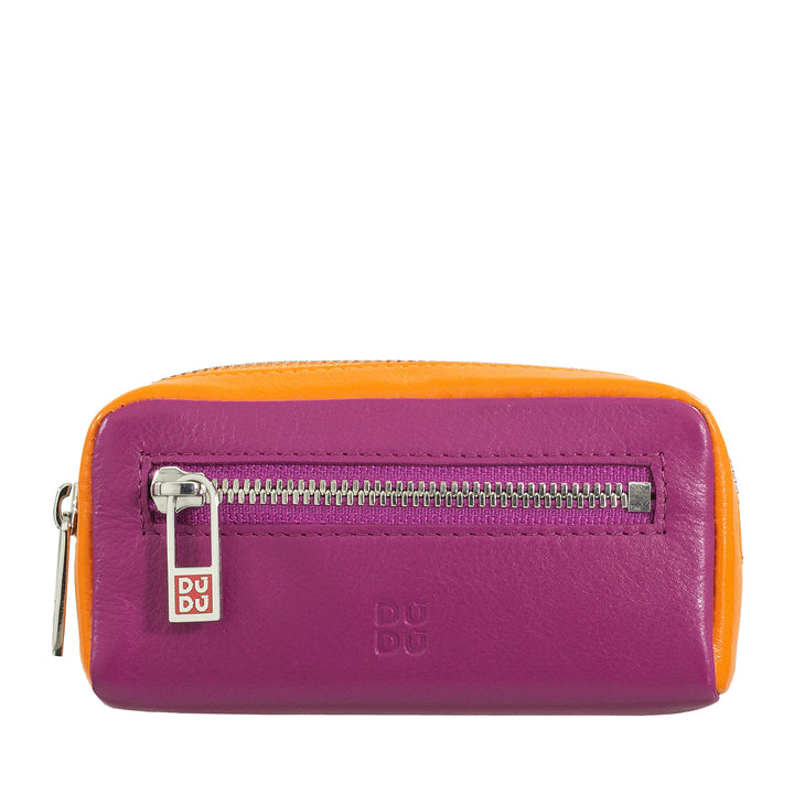 Színes unisex kulcstartó valódi borjúbőrből a DUDU-tól