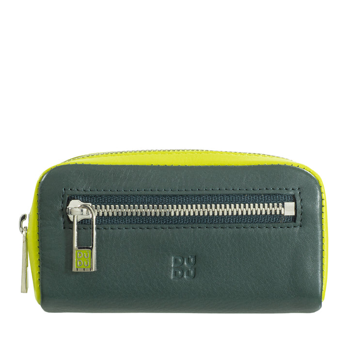 Kolorowy brelok unisex z prawdziwej skóry cielęcej marki DUDU