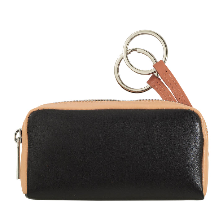 Värikäs DUDU unisex-avaimenperä aitoa vasikan nahkaa