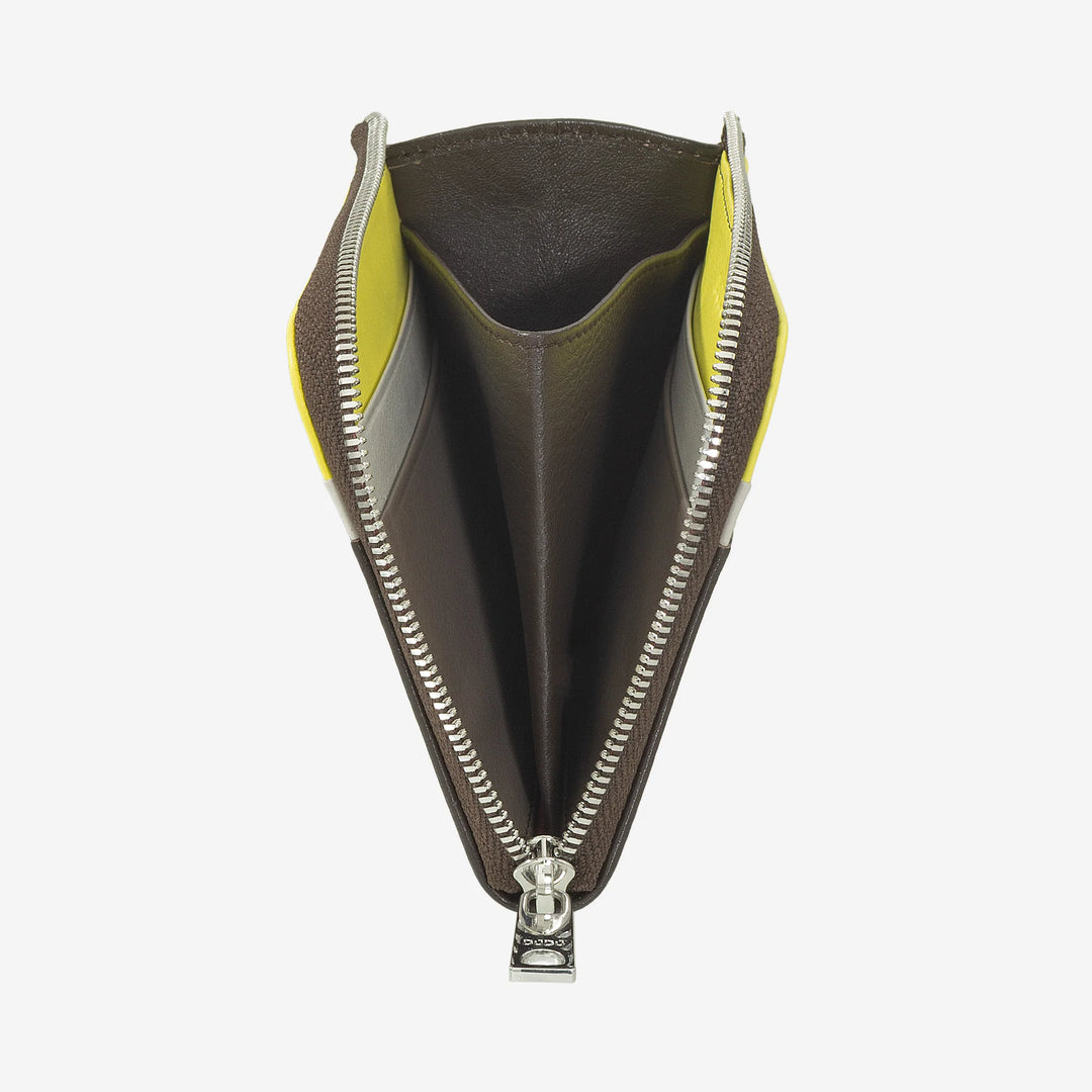 DUDU Cartera de piel para hombre con cremallera, cartera pequeña y compacta para mujer, cremallera exterior, monedero y tarjetero