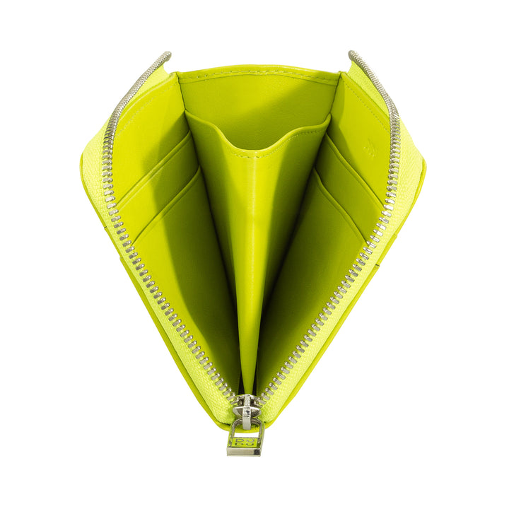 DUDU læderpung til mænd med lynlås, lille kompakt damepung, ekstern lynlås, mønt- og kortholder