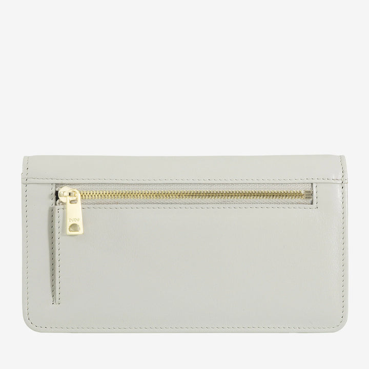 DUDU Stor damplånbok i RFID-påse i mångfärgat mjukt läder