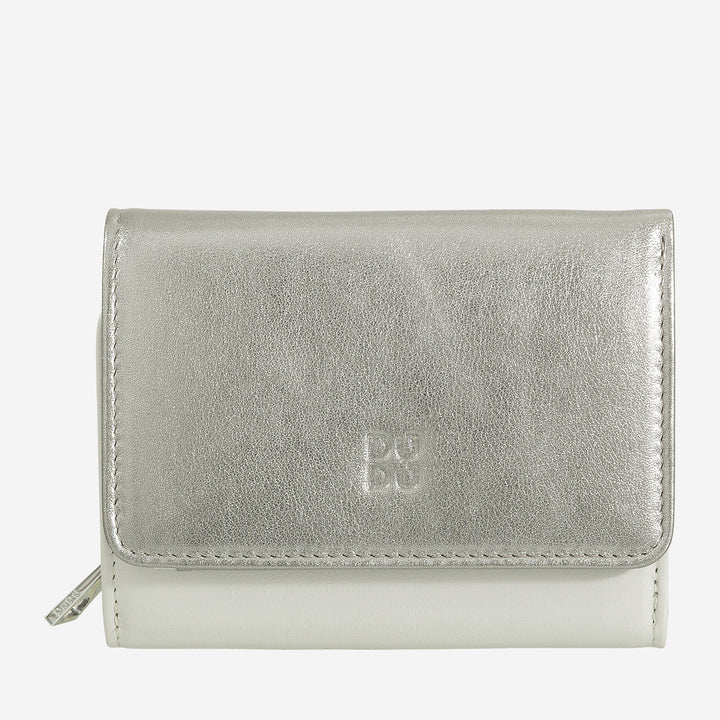 DUDU Värikäs monivärinen nahkainen pieni RFID naisten lompakko