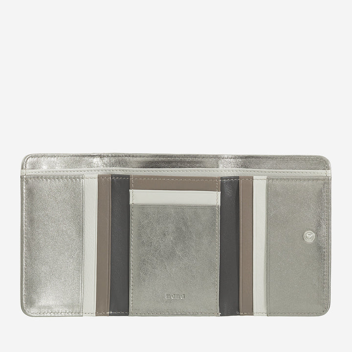 DUDU Värikäs monivärinen nahkainen pieni RFID naisten lompakko